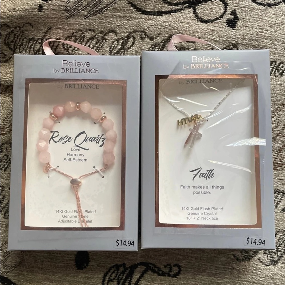 Brilliance by Believe Necklace and  Bracelet